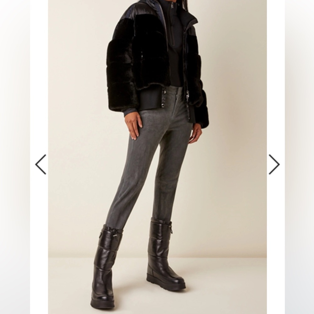 Bogner Grey Leggings with Black Boots